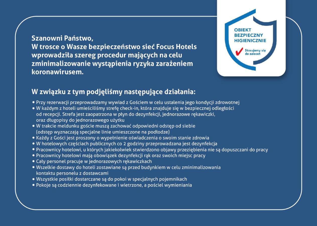 Focus Hotel Bydgoszcz Eksteriør bilde